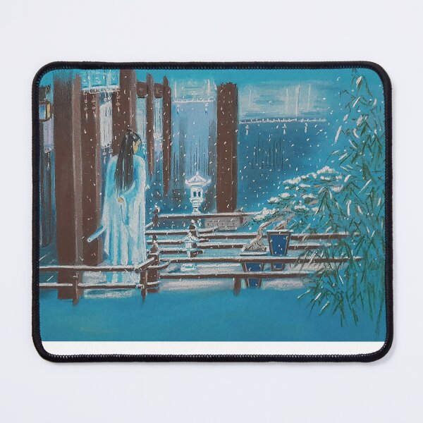 Item preview, Serene Samurai Woman Winter Snow East Asian designed and sold by NinMema.
