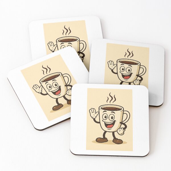 Item preview, coffee cartoon designed and sold by artsvillages.