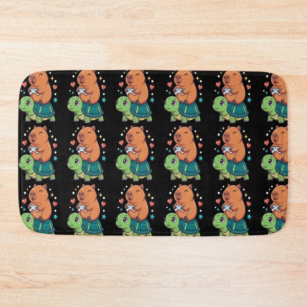 Item preview, Cute Capybara Gamer Anime Turtle Funny Kids Graphic Kawaii  designed and sold by FreeArt2.