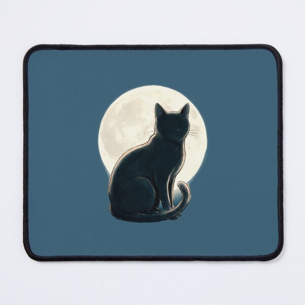 Item preview, Moonlit Shadow Cat designed and sold by HedayatDesign.