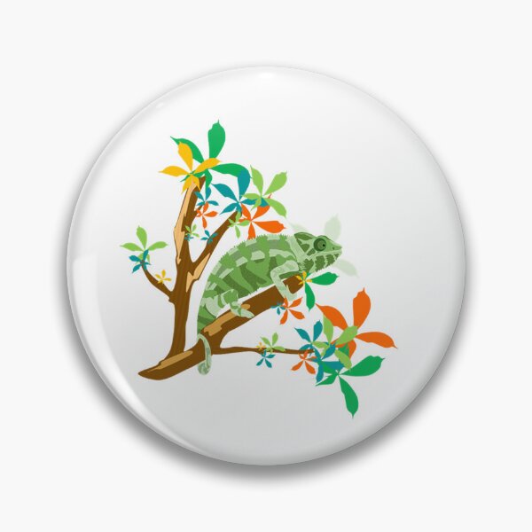 Item preview, The Jungle Chameleon designed and sold by À La Racine | Lien • Créativité • Nature.