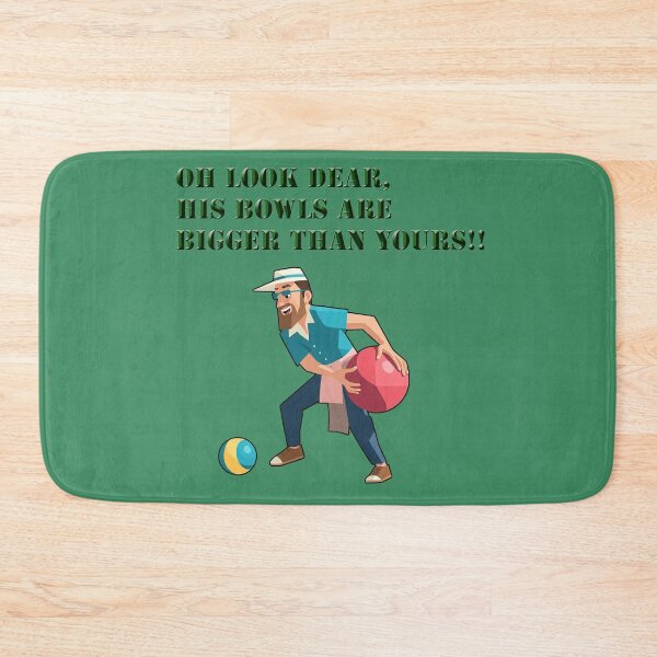 Item preview, Lawn Bowls: Funny Case Of The Bigger Bowls designed and sold by A-Work-Of-Art.