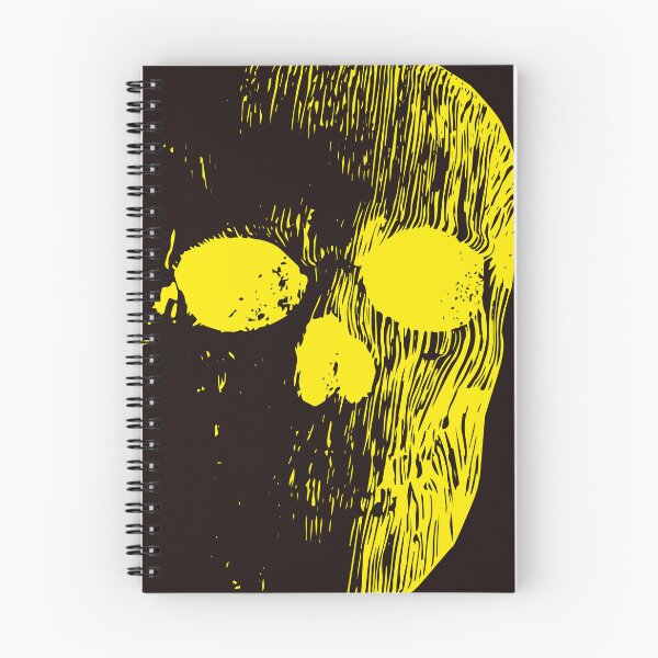 Item preview, Yellow fade-in skull designed and sold by ThanatosandCo.