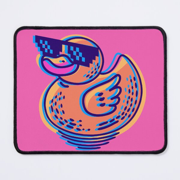 Item preview, Deal With It Duck - Retro Glitch Edition designed and sold by WestIndigo.