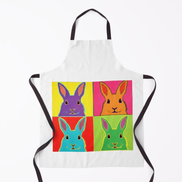 Item preview, Royal Rabbit Masterpieces - Pop Art Rabbits - Colorful Bunny Icon Series designed and sold by PhokaPhokich.