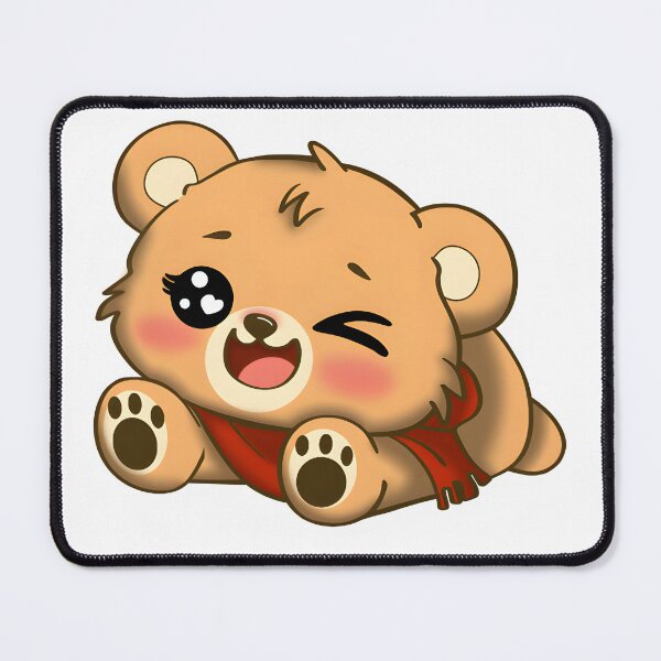 Item preview, Single Chibi Bear being clumsy  designed and sold by Velvet702.
