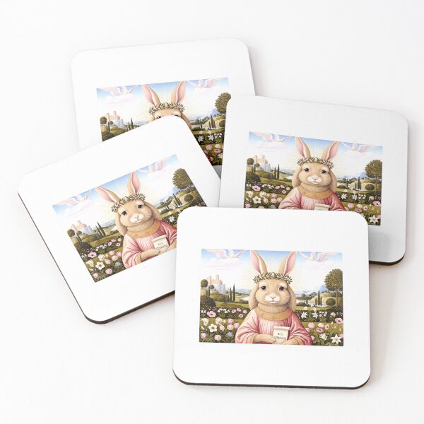 Item preview, Royal Rabbit Masterpieces - Rex Cuniculus - Renaissance Bunny Art designed and sold by PhokaPhokich.