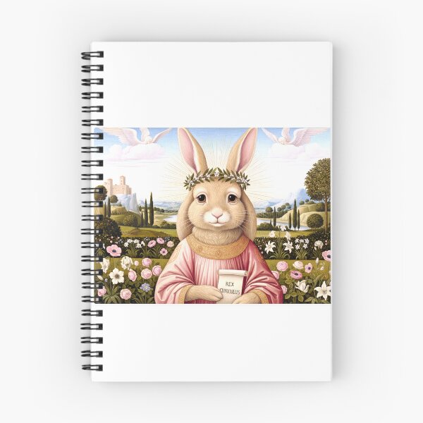Item preview, Royal Rabbit Masterpieces - Rex Cuniculus - Renaissance Bunny Art designed and sold by PhokaPhokich.
