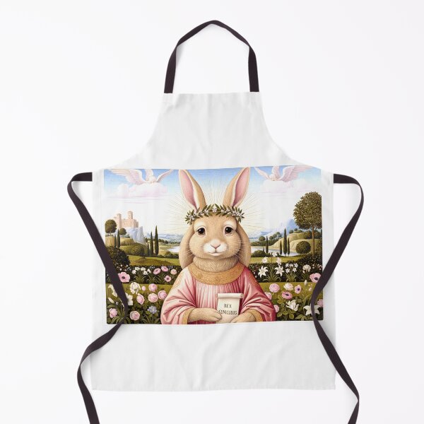 Item preview, Royal Rabbit Masterpieces - Rex Cuniculus - Renaissance Bunny Art designed and sold by PhokaPhokich.