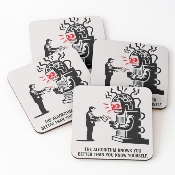 Item preview, Banksy AI - The algorithm knows you better than you know yourself. designed and sold by 123ks.