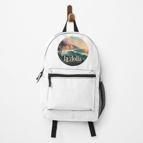Item preview, La Jolla California: Coastal Sunset Scenic Illustration designed and sold by CircinusStore.