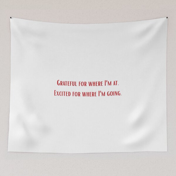 Item preview, Grateful for where I'm at. designed and sold by BlissThreads.