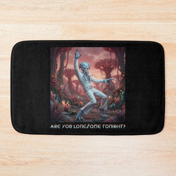 Item preview, Retro Sci-Fi Monster Dancer – Cosmic Funk Illustration designed and sold by Ovitees.