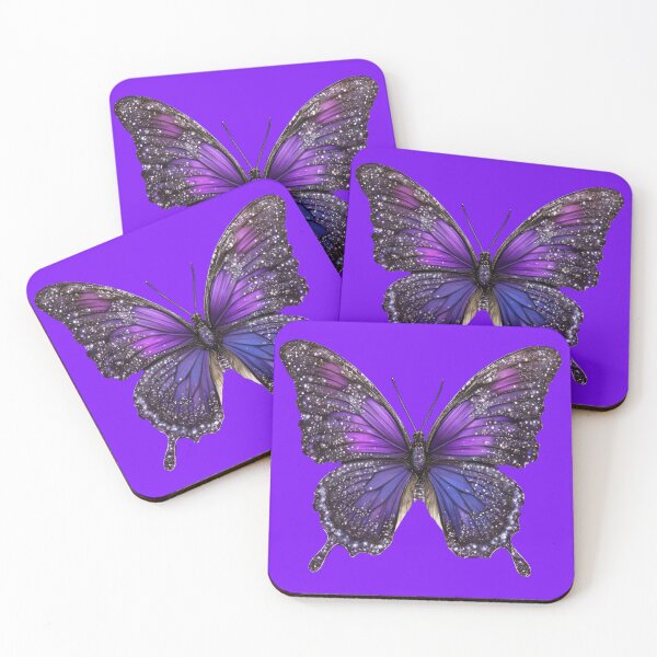 Item preview, Whispers of the Diamante Purple Butterfly designed and sold by A-Work-Of-Art.