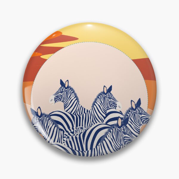Item preview, The Striped Intruder: Twilight in the Savannah designed and sold by À La Racine | Lien • Créativité • Nature.