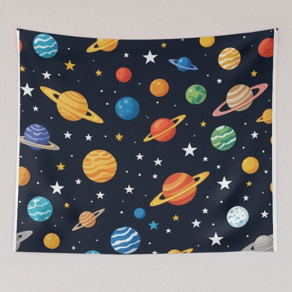 Item preview, Stars and planets theme designed and sold by Seventonix.