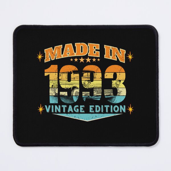 Item preview, Made in 1993 Vintage Birthday Gift – Retro 80s Distressed 33rd Birthday Design designed and sold by MixedVibes Co..