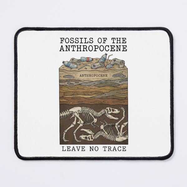 Item preview, Fossils of the Anthropocene - Plastic Pollution Environmental Activism Gift designed and sold by Luminari Creations.