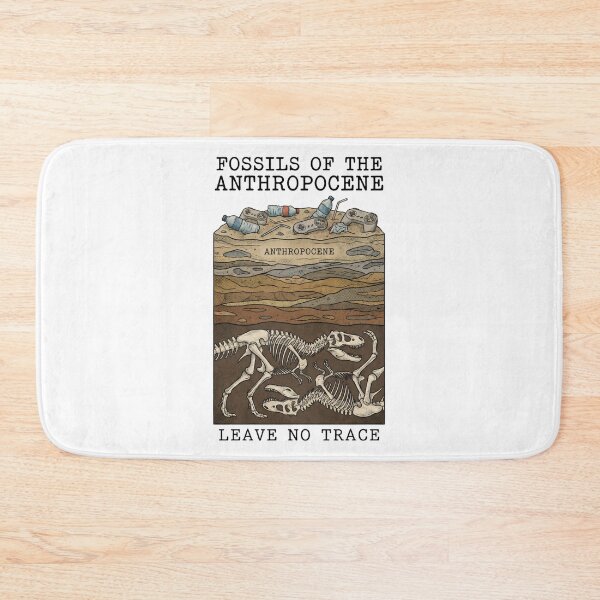 Item preview, Fossils of the Anthropocene - Plastic Pollution Environmental Activism Gift designed and sold by Luminari Creations.