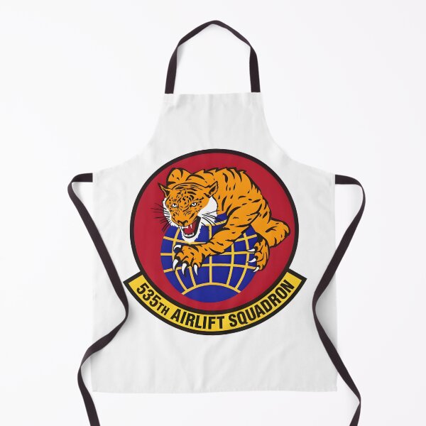 Item preview, Official Emblem of the 535th Airlift Squadron Tiger Patch designed and sold by CharlieDesings.