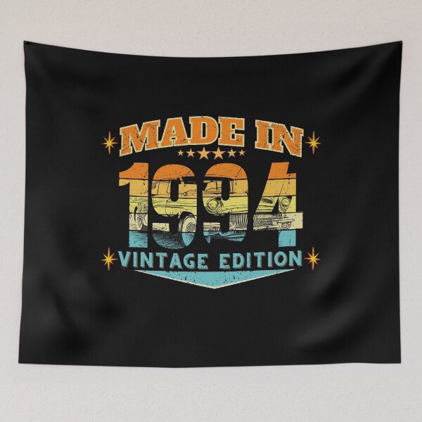 Item preview, Made in 1994 Vintage Birthday Gift – Retro 80s Distressed 32nd Birthday Design designed and sold by MixedVibes Co..