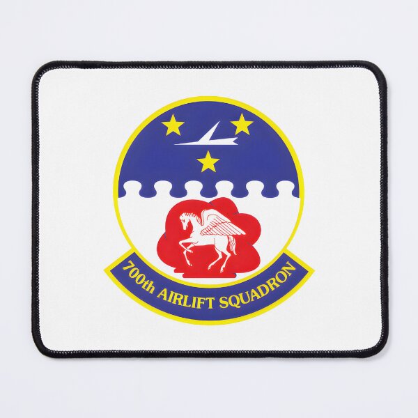 Item preview, Official Emblem of the 700th Airlift Squadron Pegasus Patch designed and sold by CharlieDesings.