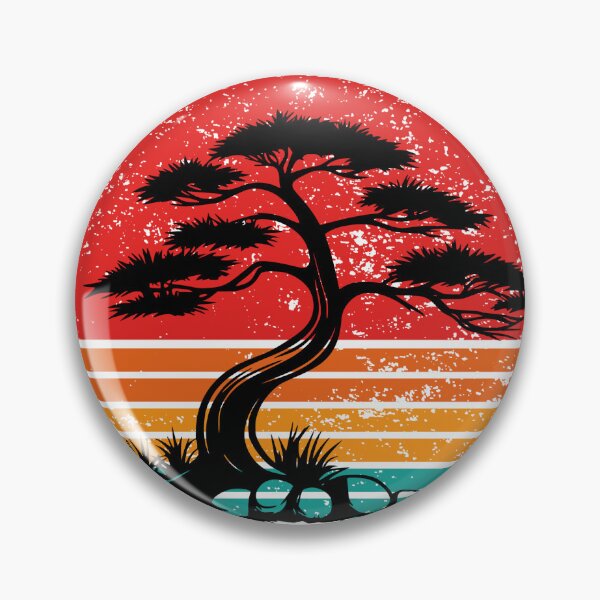 Item preview, What Can I Say I Like Bonsai Trees – Funny Vintage Sunset Bonsai Design designed and sold by ArcticFoxStudio.