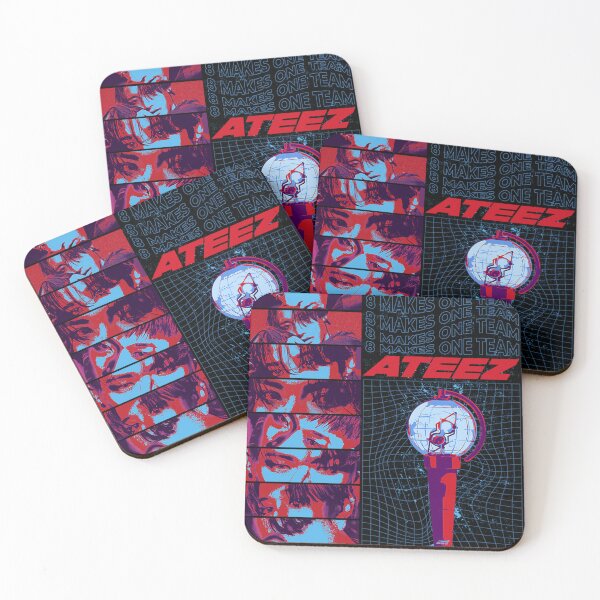 Item preview, Ateez Ot8 Retro Streetwear Inspired  designed and sold by Ricky47Design.