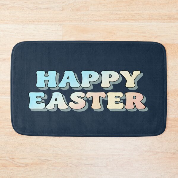 Item preview, Happy Easter Retro Bubble Font Pastel Gradient designed and sold by Dakson Design - Fantasy Art.
