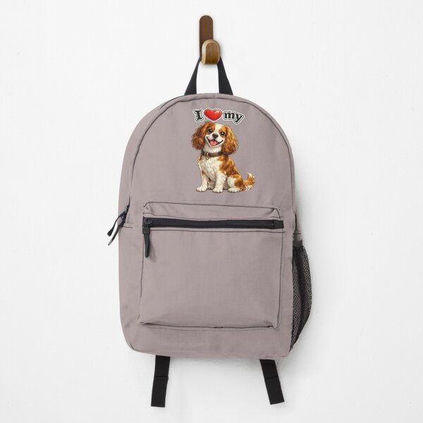 Item preview, I Love My Cavalier King Charles Spaniel – Cute Cartoon Dog Design designed and sold by Szapeee.
