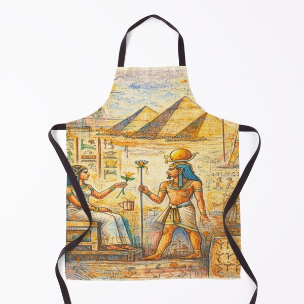 Item preview, Ancient Egypt Wall Art – Pharaoh, Hieroglyphs & Pyramids designed and sold by SpicyWind.