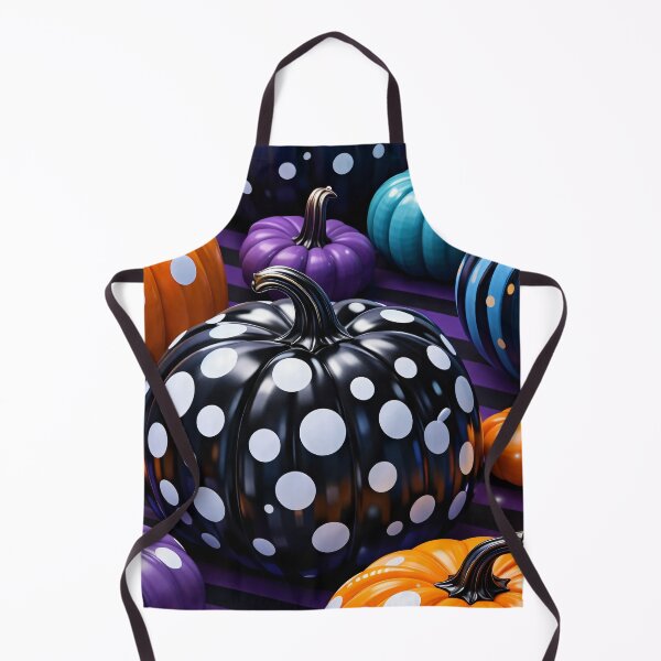 Item preview, Polka Dot Pumpkin Parade designed and sold by Kaleidoscope Print.