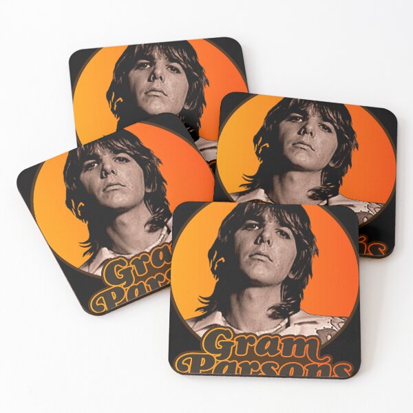Item preview, Gram Parsons  Outlaw Country Retro Americana Tribute designed and sold by Ricky47Design.