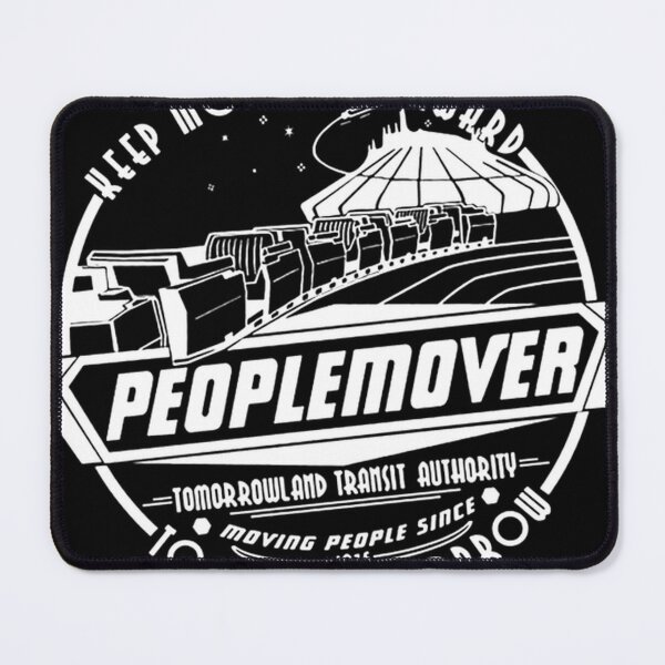 Item preview, Keep Moving Forward Peoplemover - Tomorrowland Magic Kingdom designed and sold by Daniel4me.