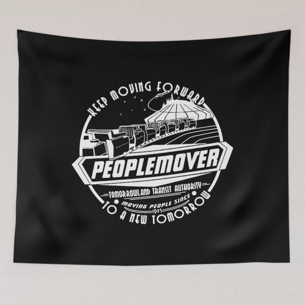 Item preview,  Keep Moving Forward Peoplemover - Tomorrowland Magic Kingdom designed and sold by Daniel4me.