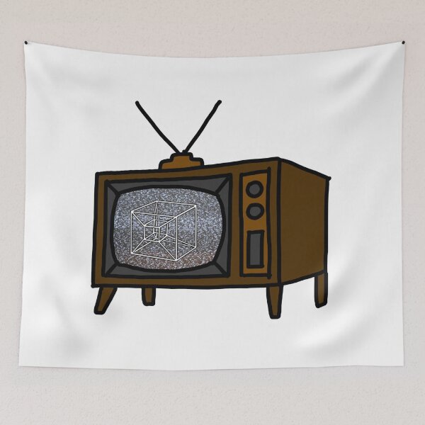 Item preview, Tesseract in the old television designed and sold by superbaechoo.