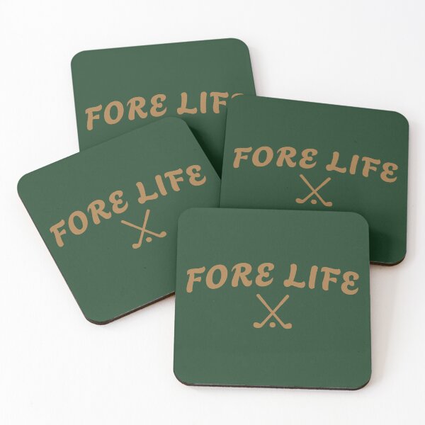 Item preview, Golf FORE LIFE with Crossed Golf Clubs designed and sold by donwillisjrart.
