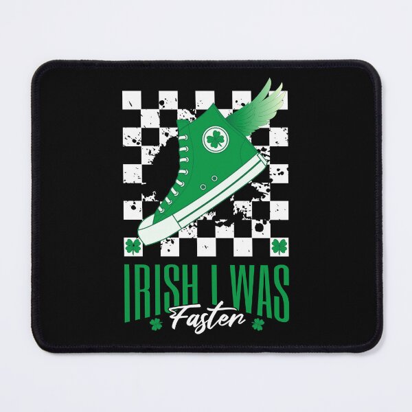 Item preview, Irish I Was Faster Funny Running St Patricks Day Race Run designed and sold by UniTeeCo.