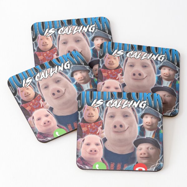 Item preview,  John Pork Vintage Retro  designed and sold by Ricky47Design.