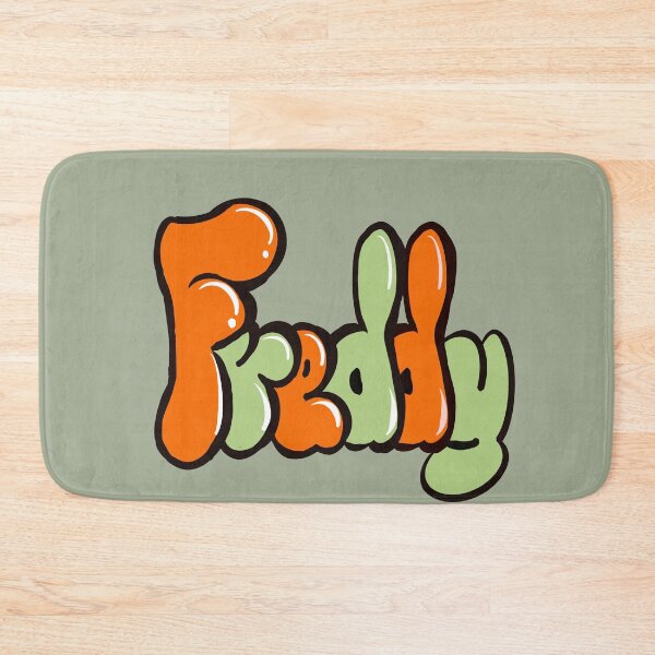Item preview, Freddy name in orange graffiti calligraphy Top 10 best personalized gifts for boys and men named Freddy designed and sold by Artonmytee.