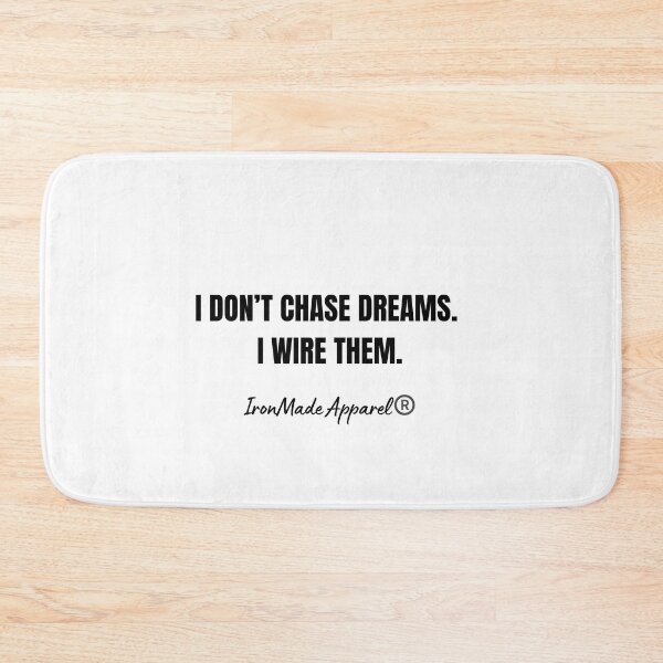 Item preview, I Don’t Chase Dreams. I Wire Them. Electrician T-Shirt – Funny Lineman Pride Workwear Gift designed and sold by IronMade Apparel.