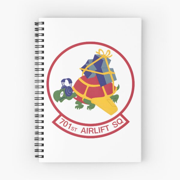 Item preview, Emblem of the 701st Airlift Squadron Flying Turtle Patch designed and sold by CharlieDesings.