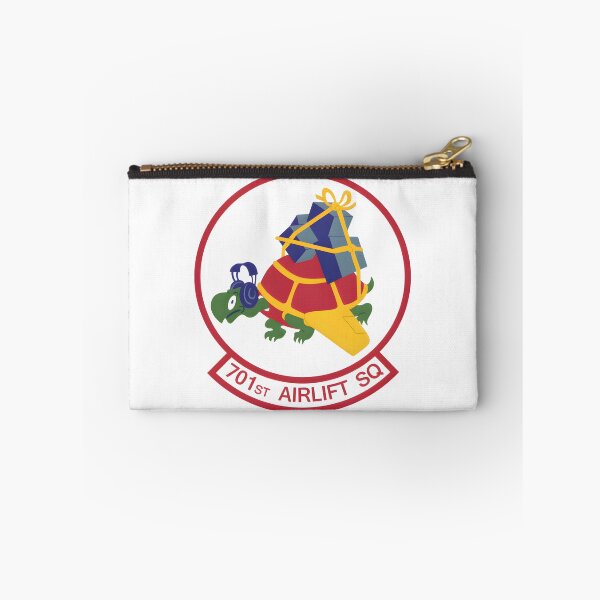 Item preview, Emblem of the 701st Airlift Squadron Flying Turtle Patch designed and sold by CharlieDesings.