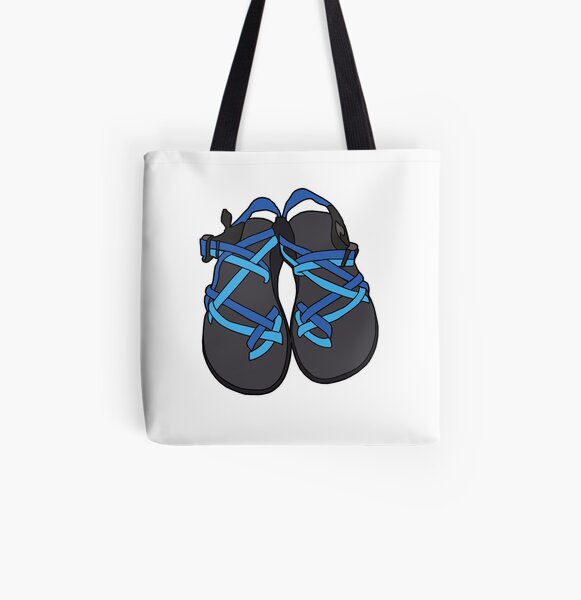 light blue chacos