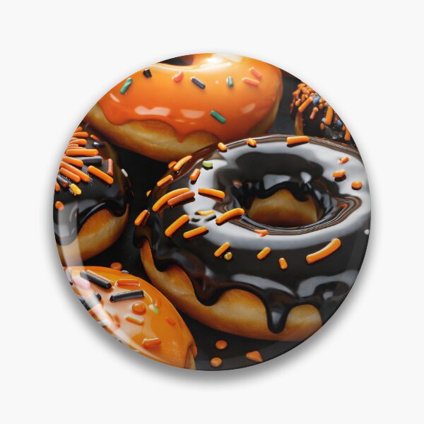 Item preview, Halloween Donut Delight designed and sold by Kaleidoscope Print.