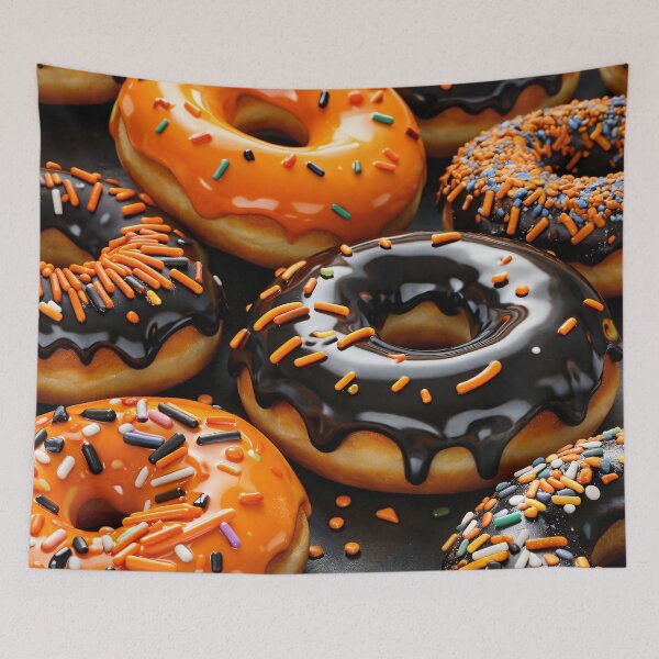 Item preview, Halloween Donut Delight designed and sold by Kaleidoscope Print.