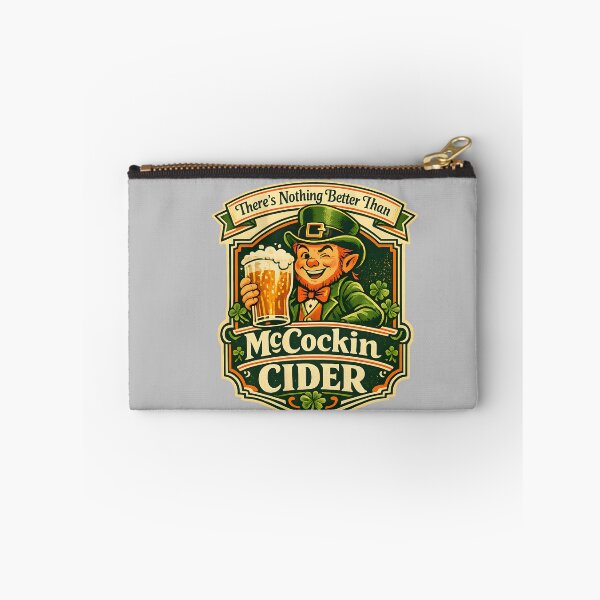 Item preview, Inappropriate Saint Patricks Day Irish Leprechaun McCockin Cider designed and sold by KathieFaugh.