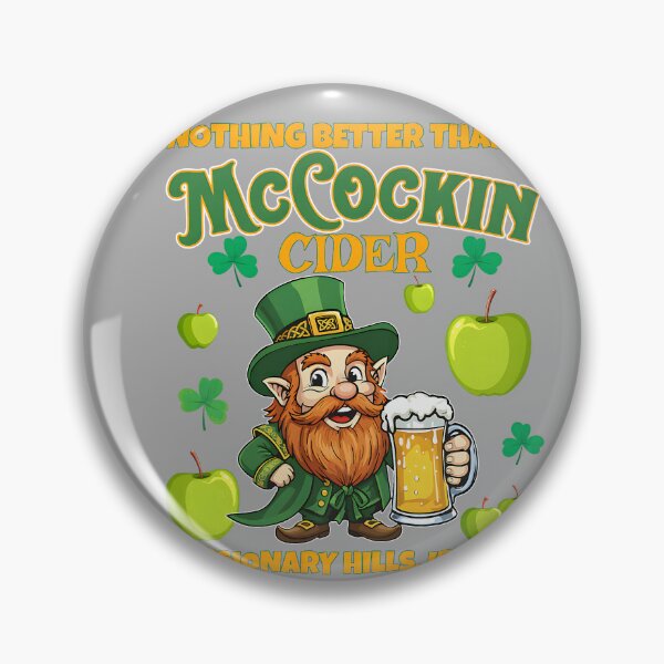 Item preview, McCockin Cider McCain Funny St Patrick’s Day Adult Humor  designed and sold by KathieFaugh.