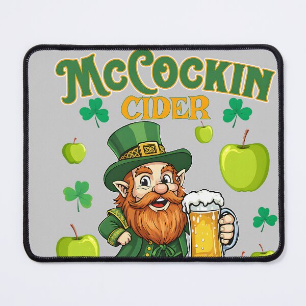 Item preview, McCockin Cider McCain Funny St Patrick’s Day Adult Humor designed and sold by KathieFaugh.