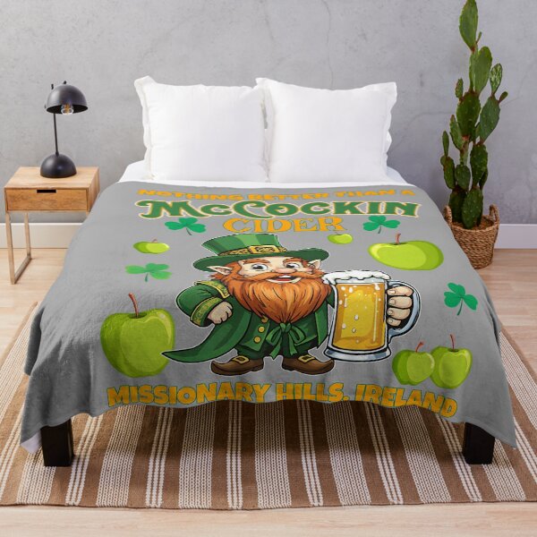 Item preview, McCockin Cider McCain Funny St Patrick’s Day Adult Humor  designed and sold by KathieFaugh.